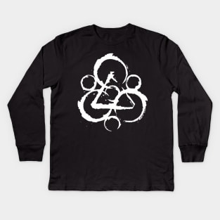 Coheed and Cambria Merch Coheed and Cambria Logo Kids Long Sleeve T-Shirt